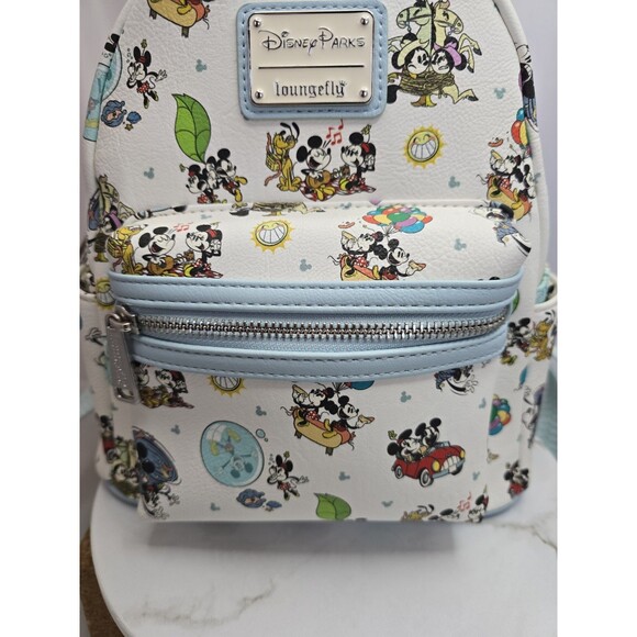 Loungefly Disney Parks Backpack Mickey Mouse & Friends Mini Backpack main image 5